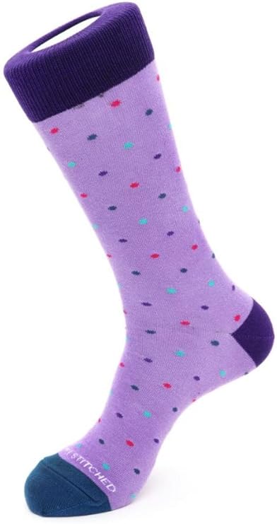 unsimply 针织衫男式椭圆圆点尺码8至12淡紫色 / 紫色