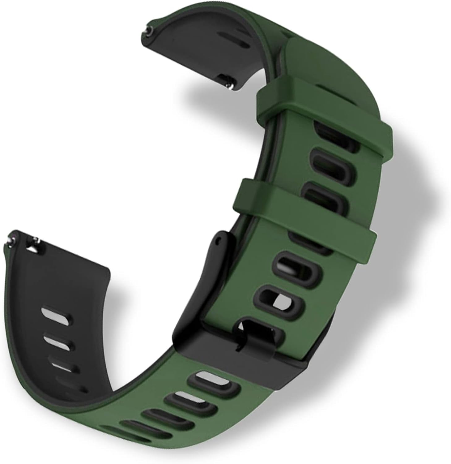 royiio 硅胶手环用于冲击宽度 20 毫米,22 毫米,舒适防水运动替换手链