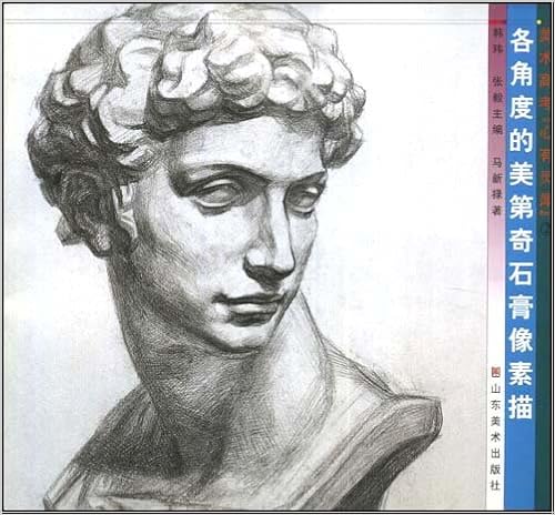 《各角度的美第奇石膏像素描》 马新禄【摘要 书评 试读】图书
