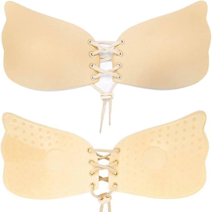 saiti 女式隐形无肩带露背文胸