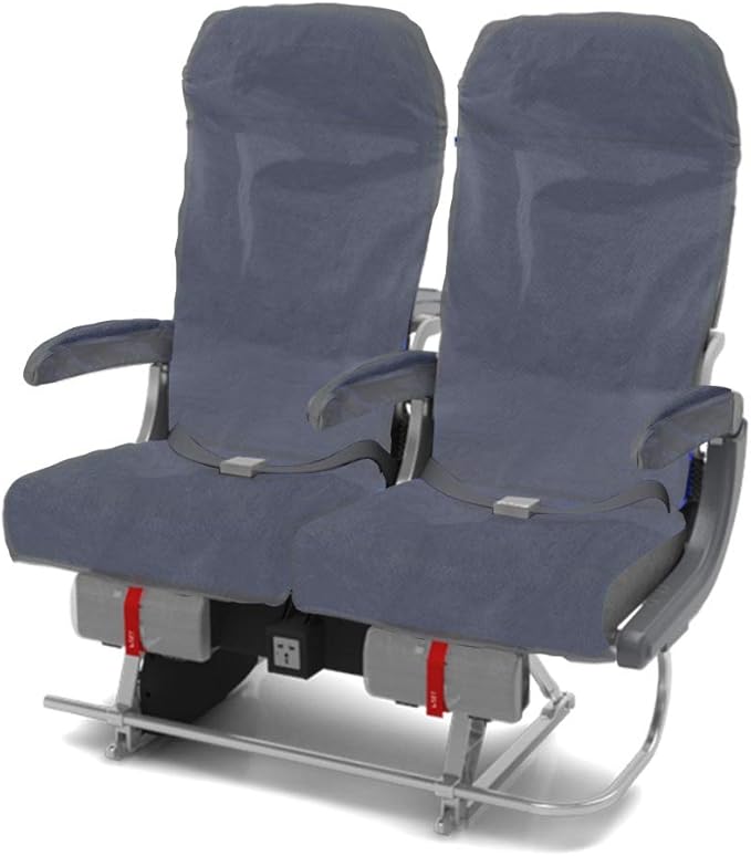 旅行座椅套适合旅行行李,飞机座套一次性座椅套适用于飞机和旅行套件