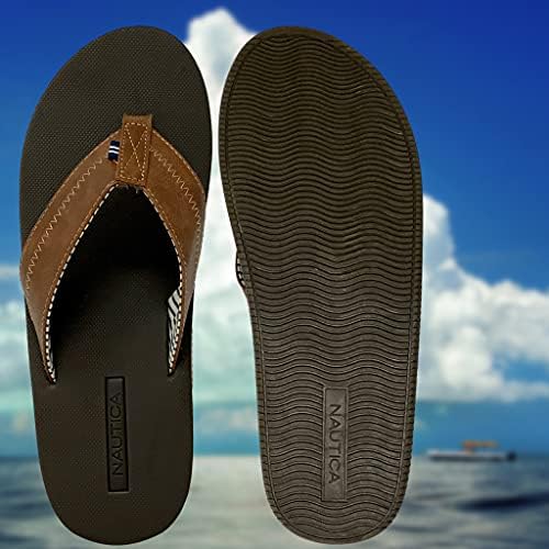 nautica价格 nautica 诺帝卡 男式人字拖 沙滩凉鞋 船鞋 水拖鞋