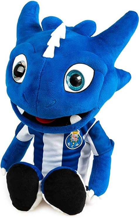 fc porto draco 毛绒玩具 50 厘米 20 毛绒 无性别,蓝色,0