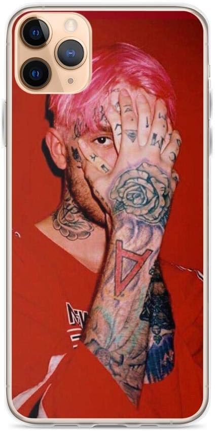 兼容 iphone 12 mini case lil peep pinky boy 哥特式纯透明手机壳