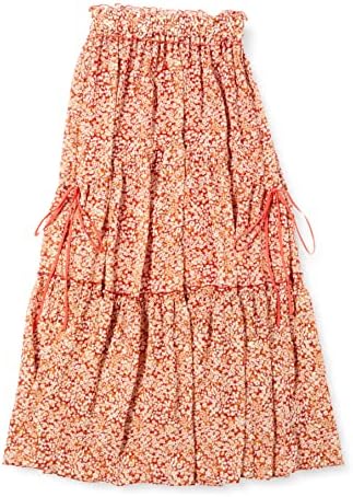 SNIDEL FLOWER PATTERN TULLE SKIRT WOMEN SWFS201095