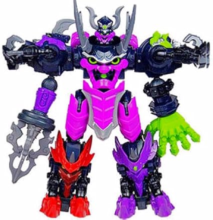 Auldey 正版奥迪双钻果宝特攻3 合体系列6合1 魔霸天王儿童玩具儿童礼物 玩具 亚马逊中国