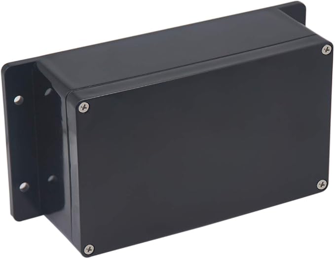 project box ip65 防水接线盒 abs 塑料电箱 diy 电子工程外壳 带固定