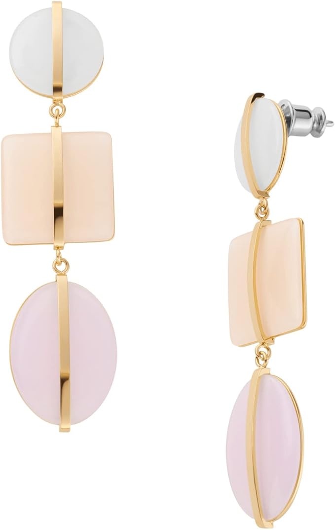 skagen 海玻璃多色玻璃耳坠 : 亚马逊中国: 珠宝首饰