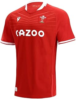 macron 中性款 儿童 威尔士橄榄球 2021/22 青少年家居复制品衬衫