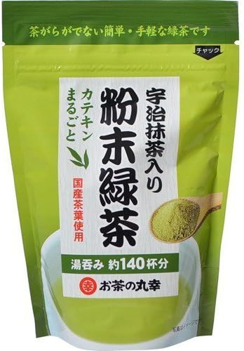 お茶の丸幸宇治抹茶入り粉末茶70g 亚马逊中国 食品