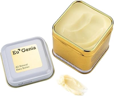 eugenia 日常乳木果油(无香料,2 盎司),* 纯未精制加纳乳木果油,高级