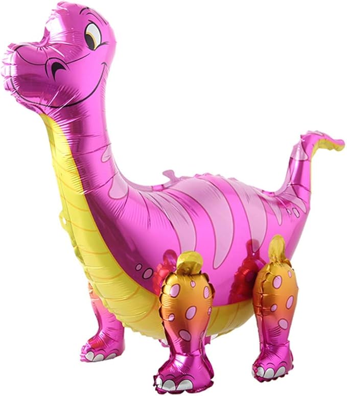 3d 恐龙气球铝箔站立*恐龙花纹龙婚礼婴儿派对装饰用品男孩儿童玩具