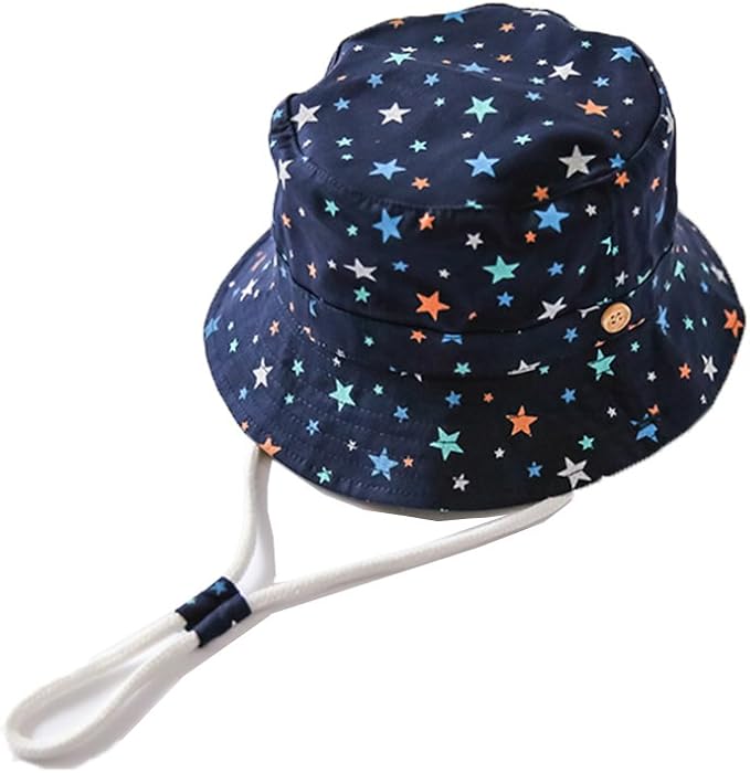 儿童可爱男孩夏季帽子男婴太阳帽 upf50  0-8 岁