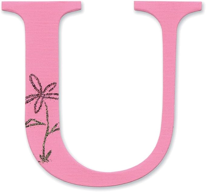 sizzix bigz sassy 字母,大写字母,字母"u" 史密斯