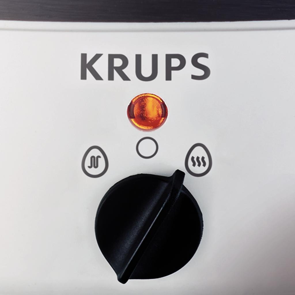 KRUPS F23070 Egg Cooker with Water Level Indicator, 7Eggs capacity