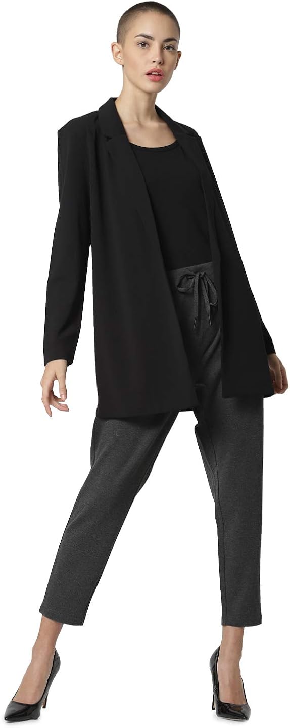 jacqueline de yong 女士西装外套 长款 【jacqueline de yong】 服饰