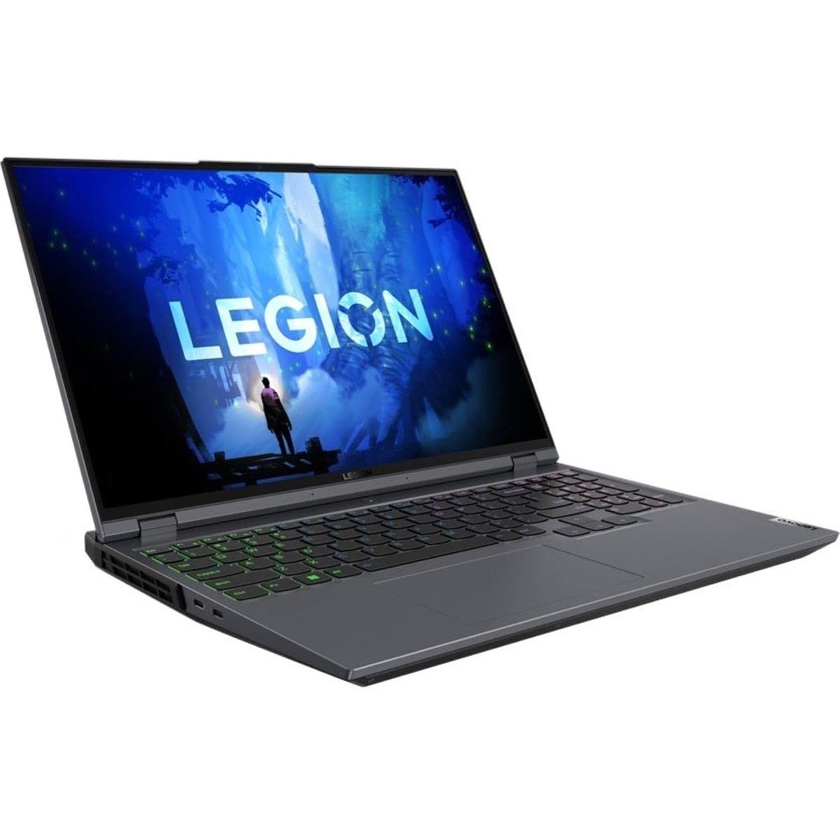 Lenovo Legend 5 Pro 16IAH7H 82RF005MUS 16 inch gaming laptop - HD -1366 x 768- Intel Core i7 * 12th generation i7-12700H  quad core (14 cores) - Total 32 GB of memory -2 TB of memory - SSD - Storm Gre