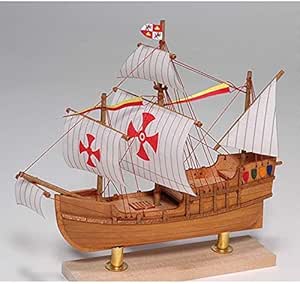 woodyjoe 帆船 迷你帆船2 圣玛利亚 木制模型 - 玩具 - 亚马逊中国