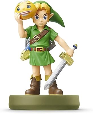 nintendo 任天堂 amiibo 游戏手办人偶 林克【魔吉拉的面具】(塞尔达