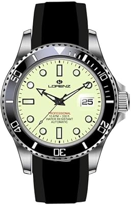 lorenz 男士手表 030197ll, 黑色