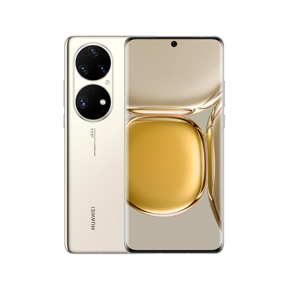 Huawei P50 Pro-smartphone, 50 MP True Chroma camera, 6.6 inch OLED display, 120 Hz refresh rate, 66W Huawei Supercharge, 8GB RAM+256GB ROM, 4360 mAh, Cocogold
