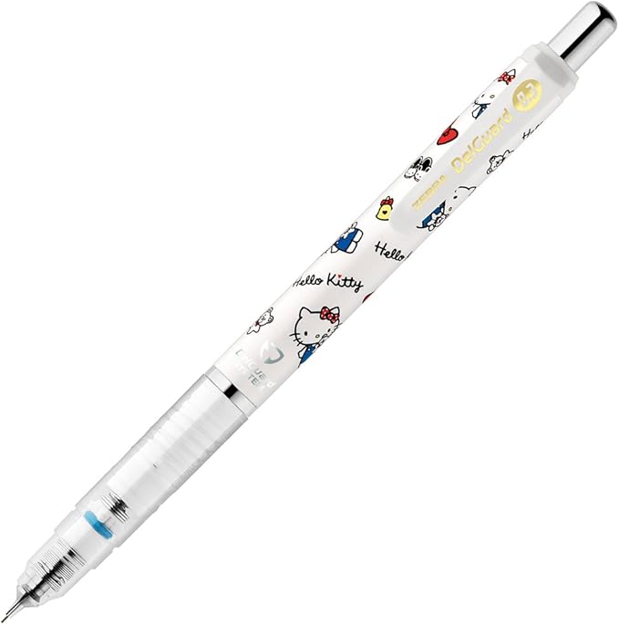 zebra 自动铅笔 delguard hello kitty 凯蒂猫图案 【笔杆颜色】*蓝