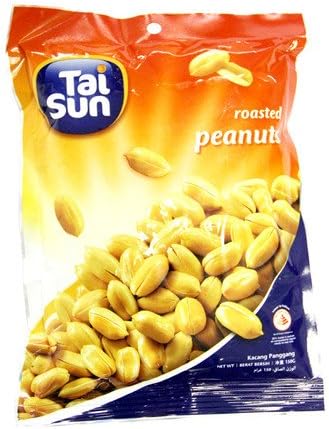 Taisun大山淮盐花生150g 袋坚果炒货马来西亚进口 亚马逊中国 食品