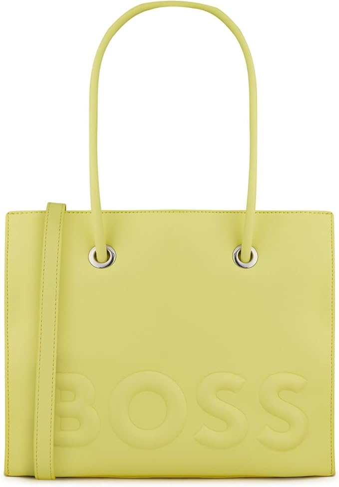 boss 女士 susan sm tote-sl 手提包 人造革材质 带凸起标志