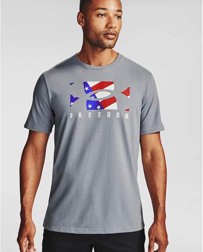 under armour 安德玛 freedom usa new logo t 恤
