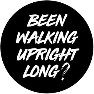 been walking upright long 1.25 英寸纽扣