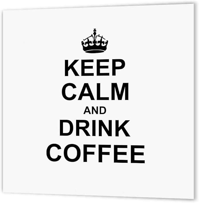 inspirationzstore typography - keep calm and drink coffee
