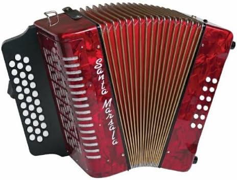 santa marsala 3807 全音阶手风琴带盒