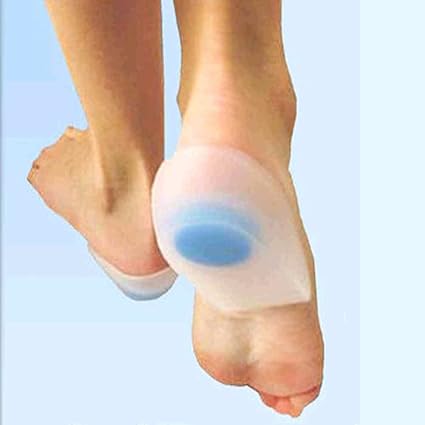 喜笑颜开后跟垫足跟垫医用硅胶骨刺鞋垫足底筋膜炎鞋垫脚后跟减震垫 亚马逊中国 鞋靴