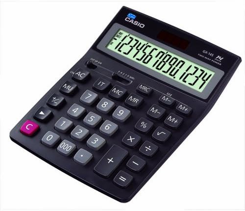 Casio 卡西欧计算器gx 14s 商务计算器 亚马逊中国 办公用品