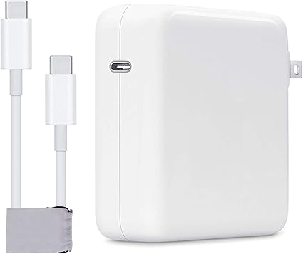 87w Usb C 充电器电源适配器适用于macbook Pro 15 英寸13 英寸macbook 12 英寸macbook Air Ipad Pro 18 19 包含充电线87w 白色 亚马逊中国 数码影音