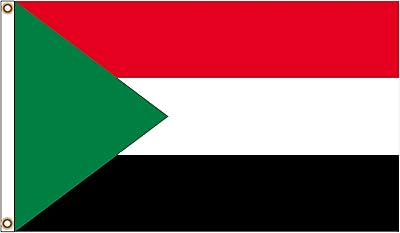 stormflag 制造商卢旺达国旗 3x5 英尺涤纶 90 克带黄铜索环和双缝线