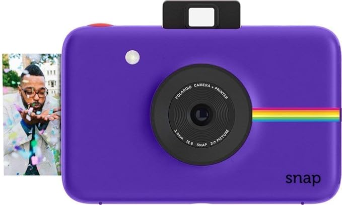 polaroid 宝丽来 snap 数码拍立得相机 (白色)zink 无墨微晶打印技术