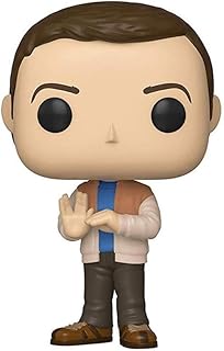 funko 38580 pop 电视:大爆炸理论-谢尔顿收藏模型,多色