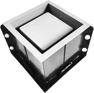 umxosm 混凝土花盆硅胶模具,4.7 x 4.7 x 4.7 英寸(约 11.9 x 11.