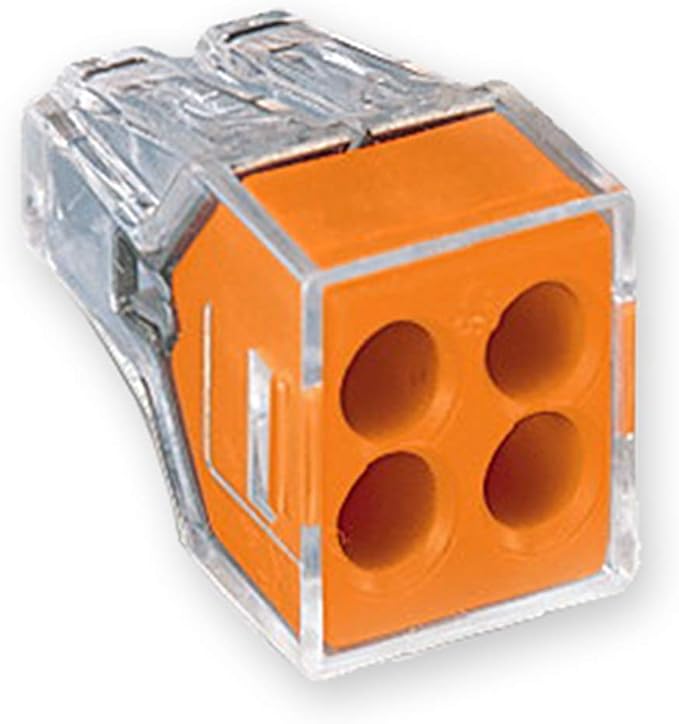 wago 773-164 推线连接器 - 4 导线 - 10 pk