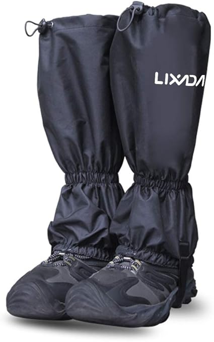 Lixada 防水腿部绑腿户外徒步旅行登山雪橇打底裤靴套 1 双 运动户外休闲 亚马逊中国