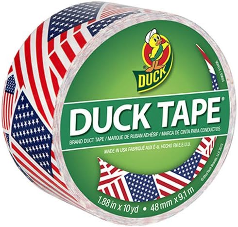 duck 品牌森林伙伴印花单磁带布基胶带