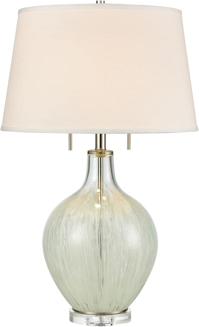 elk lighting d4285 台灯,透明,白色,需配变压器