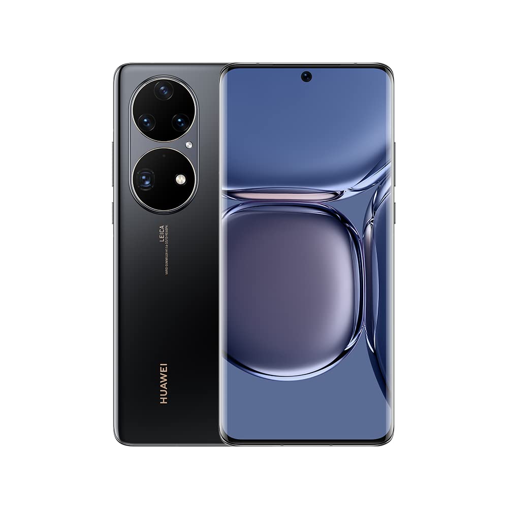 Huawei P50 Pro-smartphone, 50 MP True Chroma camera, 6.6 inch OLED display, 120 Hz refresh rate, 66W Huawei Supercharge, 8GB RAM+256GB ROM, 4360 mAh, gold black