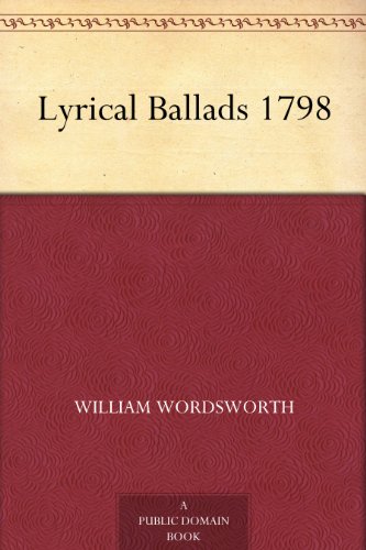 lyrical ballads 1798 (english edition) kindle电子书
