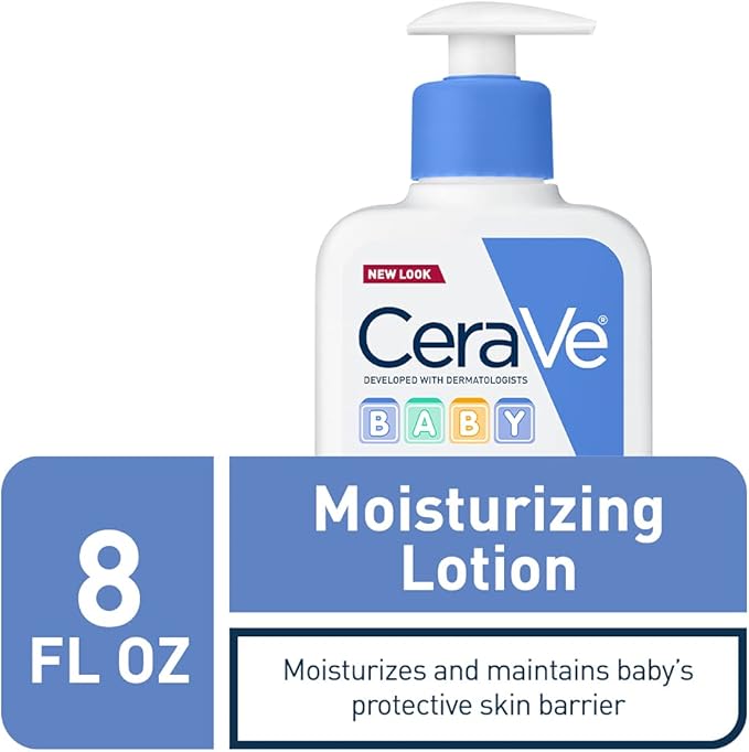 CeraVe 婴儿乳液 含玻尿酸的温和婴儿护肤品 不含对羟基苯甲酸酯和 