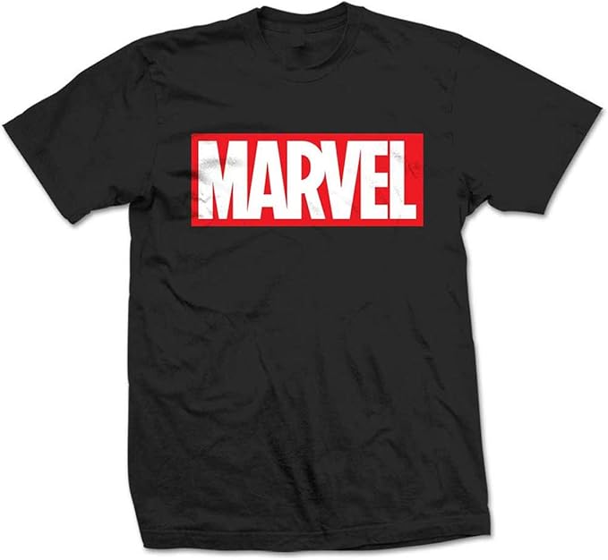 marvel 漫威 男士 box 标志 t 恤