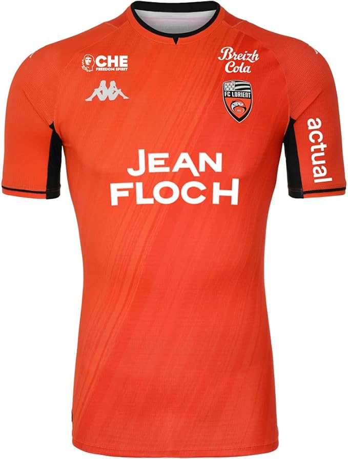 kappa 中性款kombat home fc lorient t 恤