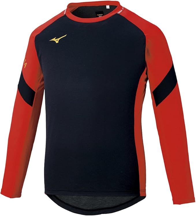 mizuno 美津浓 足球服 breath thermo field 衬衫 长袖 morelia 吸湿