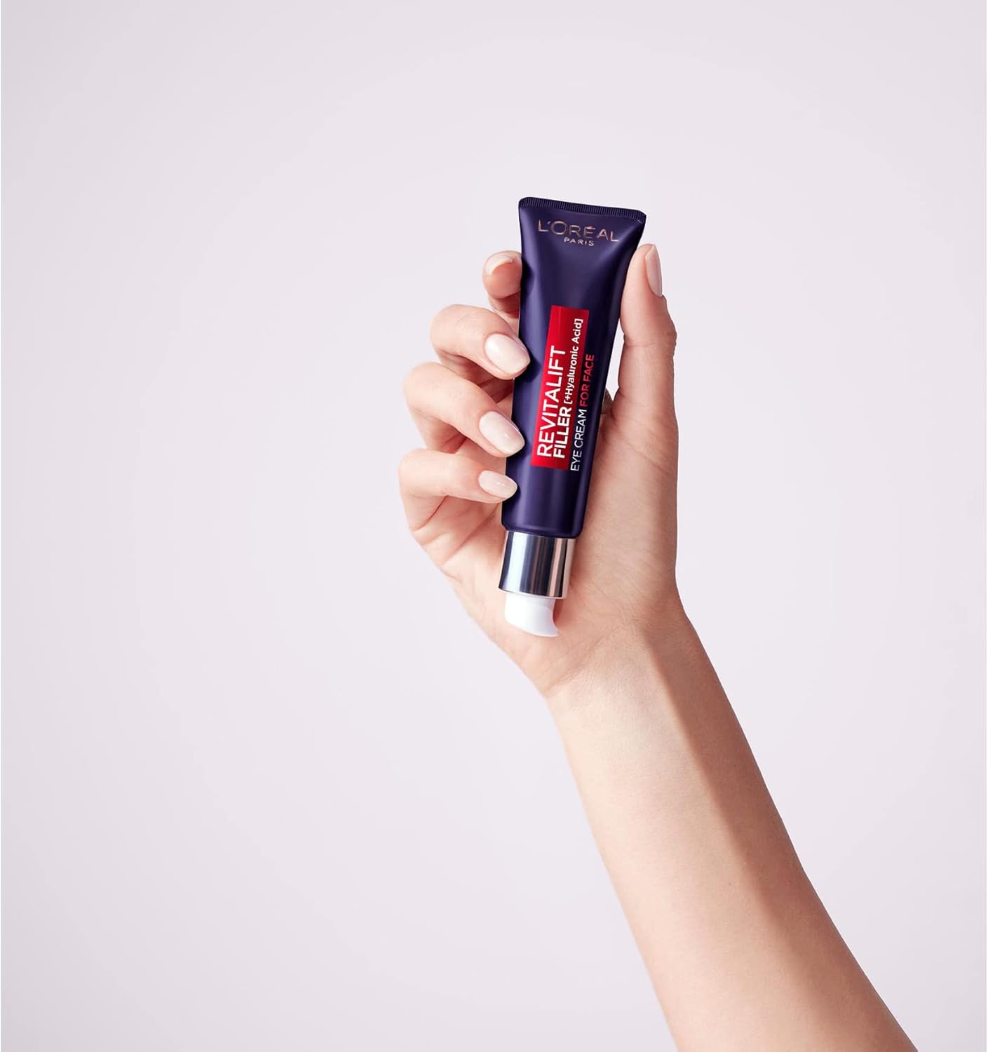 L'Oréal Paris 巴黎欧莱雅 紫熨斗 复颜玻尿酸水光全脸淡纹眼霜 30mL(德国版) 78.21元 值值值-买手聚集的地方